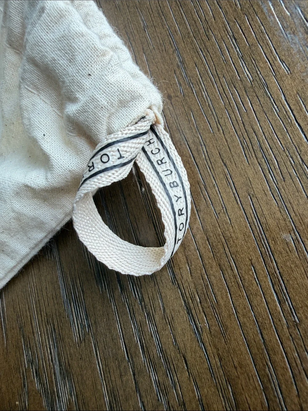 Tory Burch White Sneakers with Blush Pink Accents